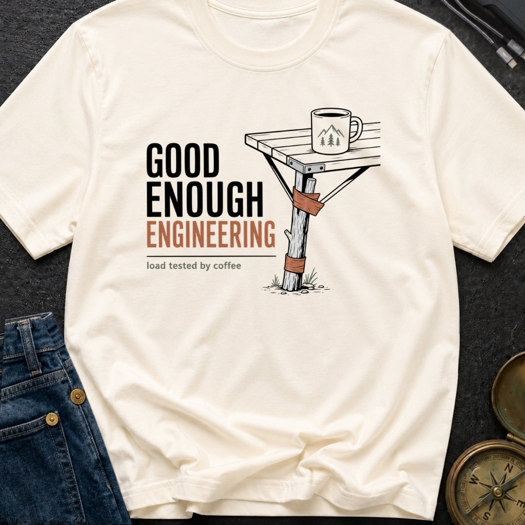 Good Enough Engineering - T-Shirt