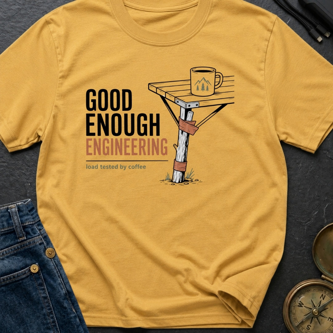 Good Enough Engineering - T-Shirt