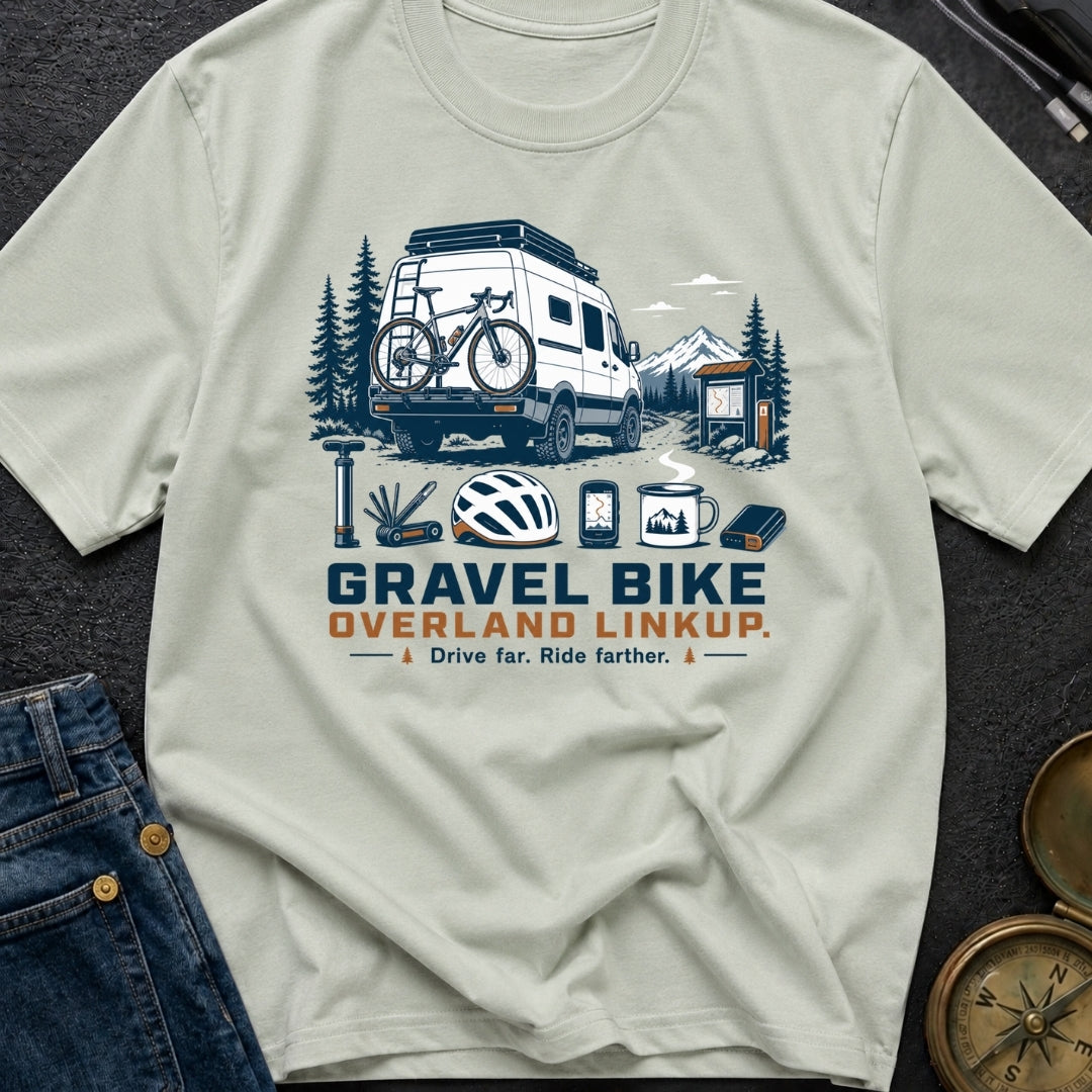 Gravel Bike Overland Linkup - T-Shirt