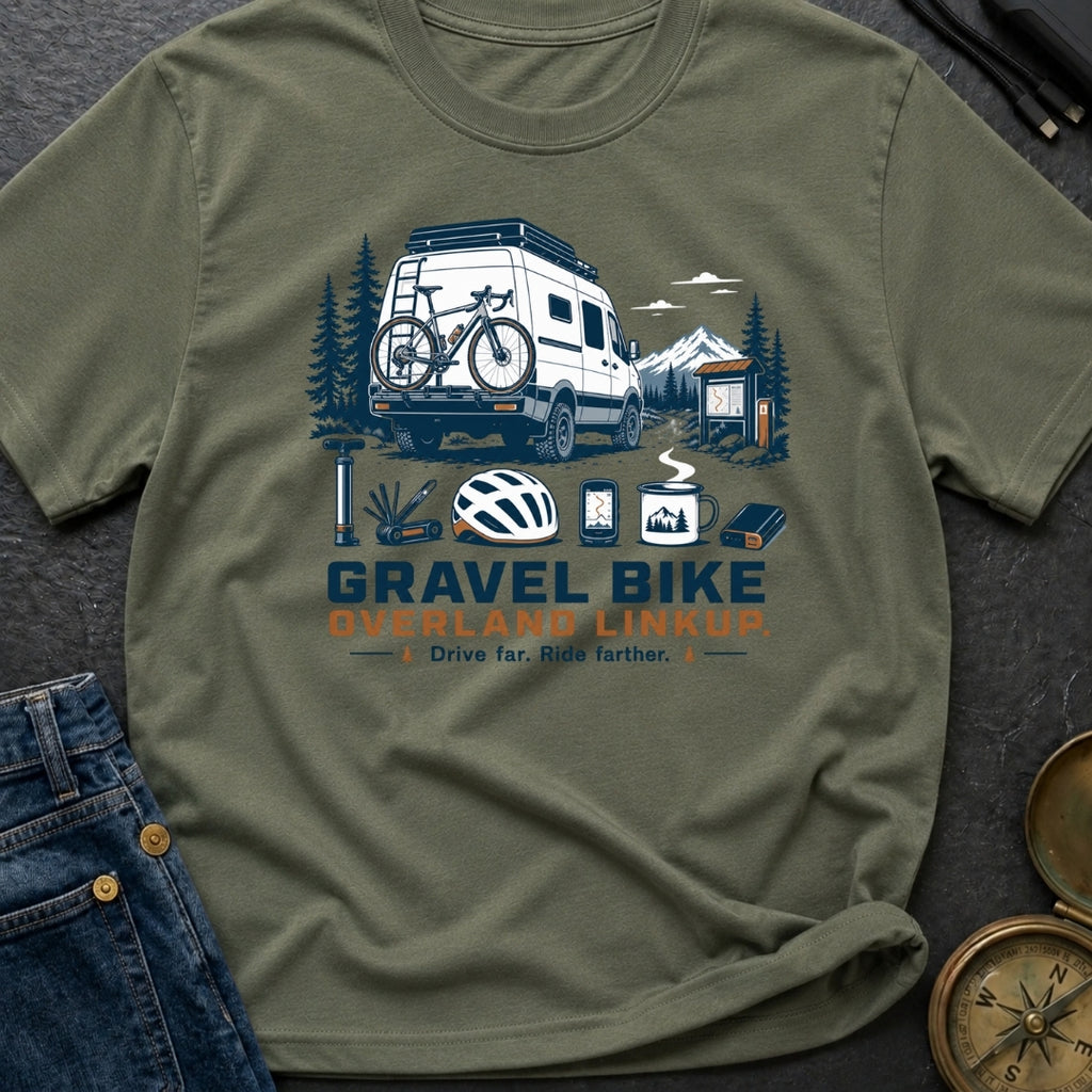 Gravel Bike Overland Linkup - T-Shirt
