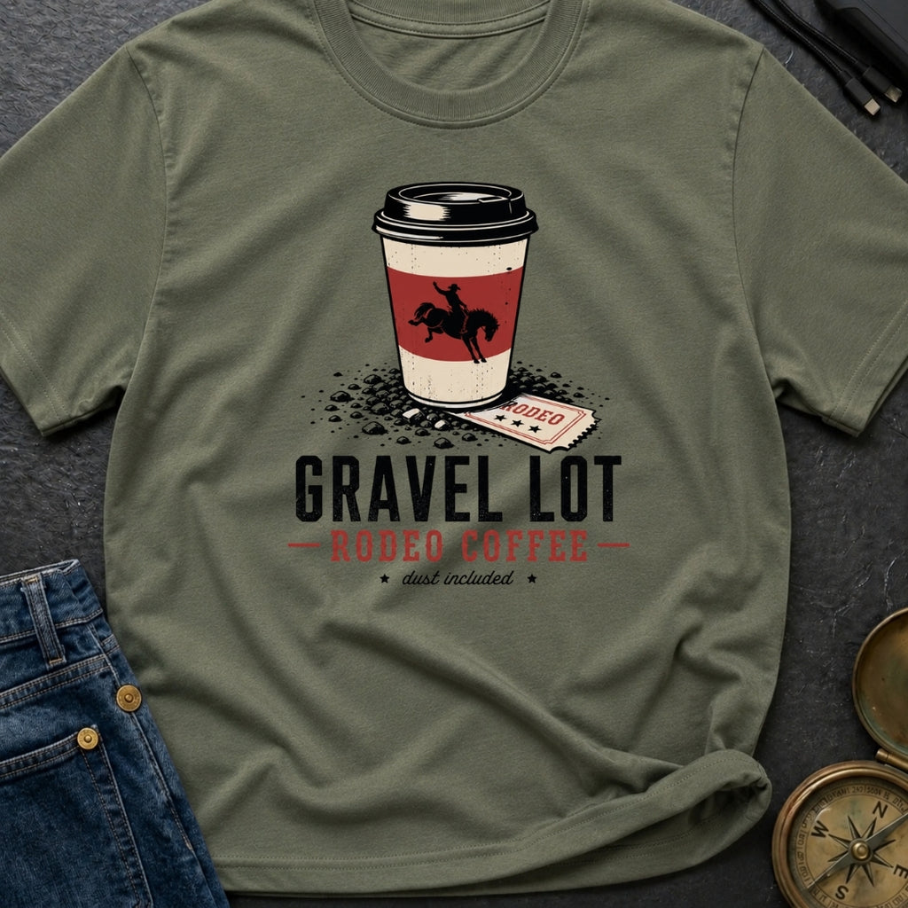 Gravel Lot Rodeo Coffee - T-Shirt