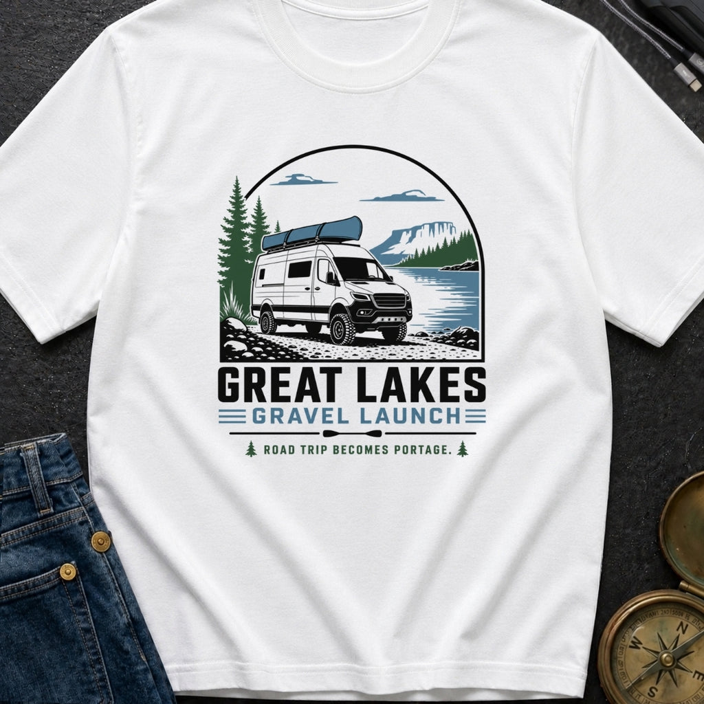 Great Lakes Gravel Launch - T-Shirt