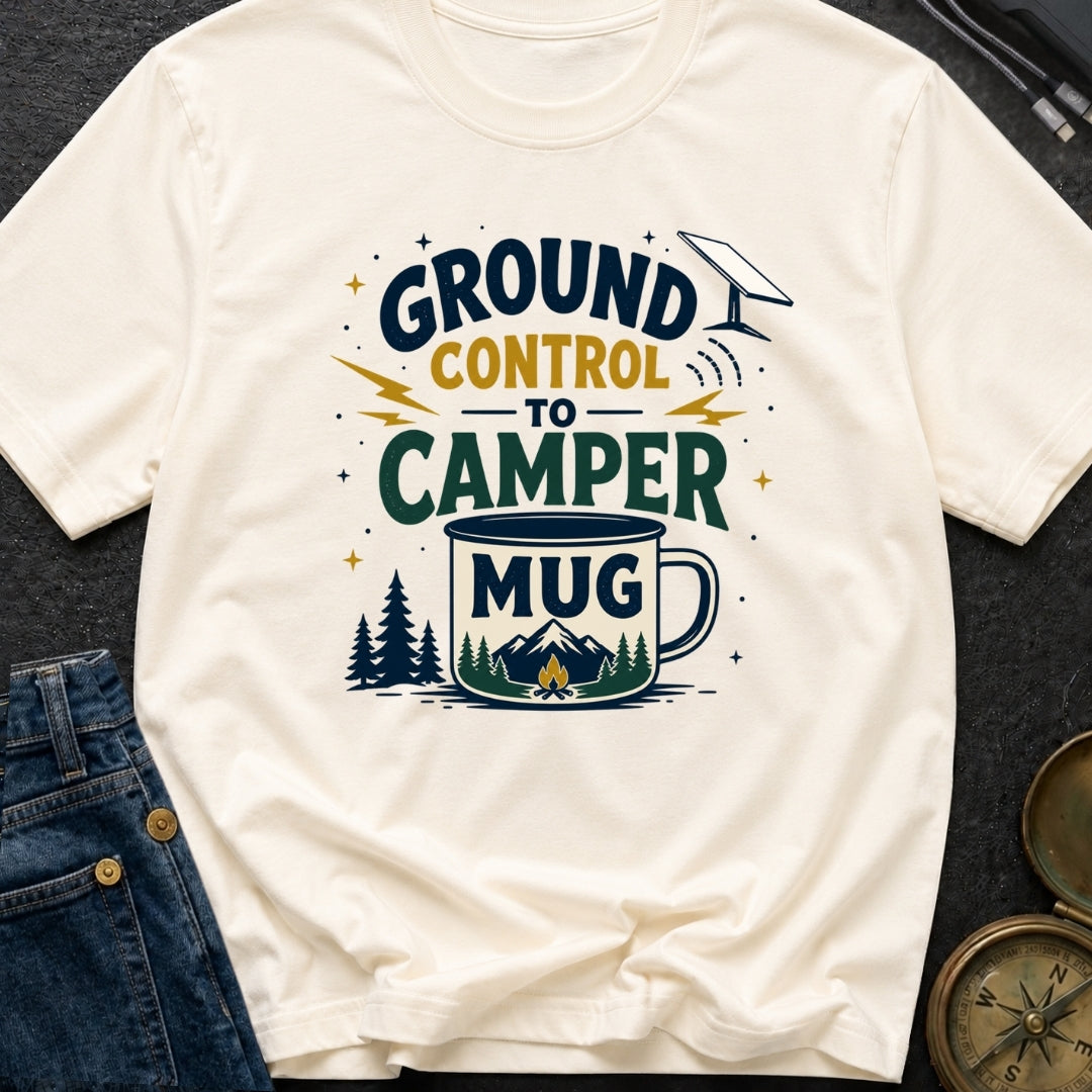 Ground Control To Camper - T-Shirt