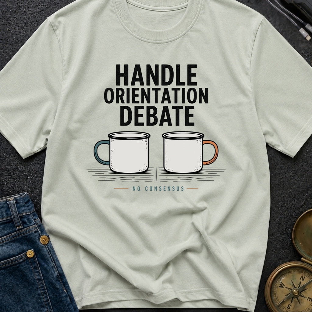 Handle Orientation Debate - T-Shirt