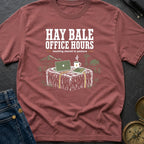 Hay Bale Office Hours - T-Shirt