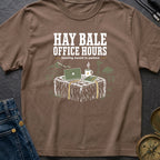 Hay Bale Office Hours - T-Shirt
