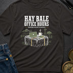 Hay Bale Office Hours - T-Shirt