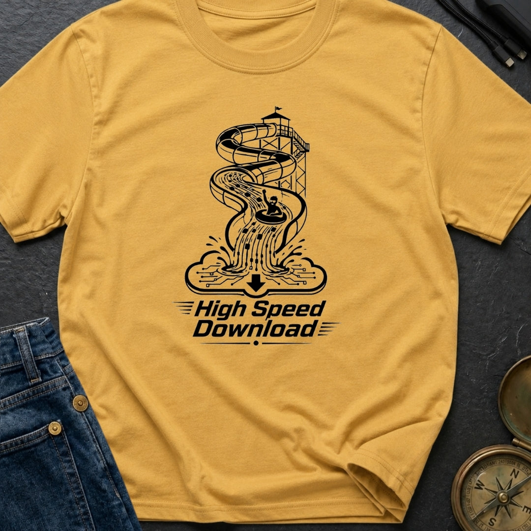 Slip And Stream - T-Shirt