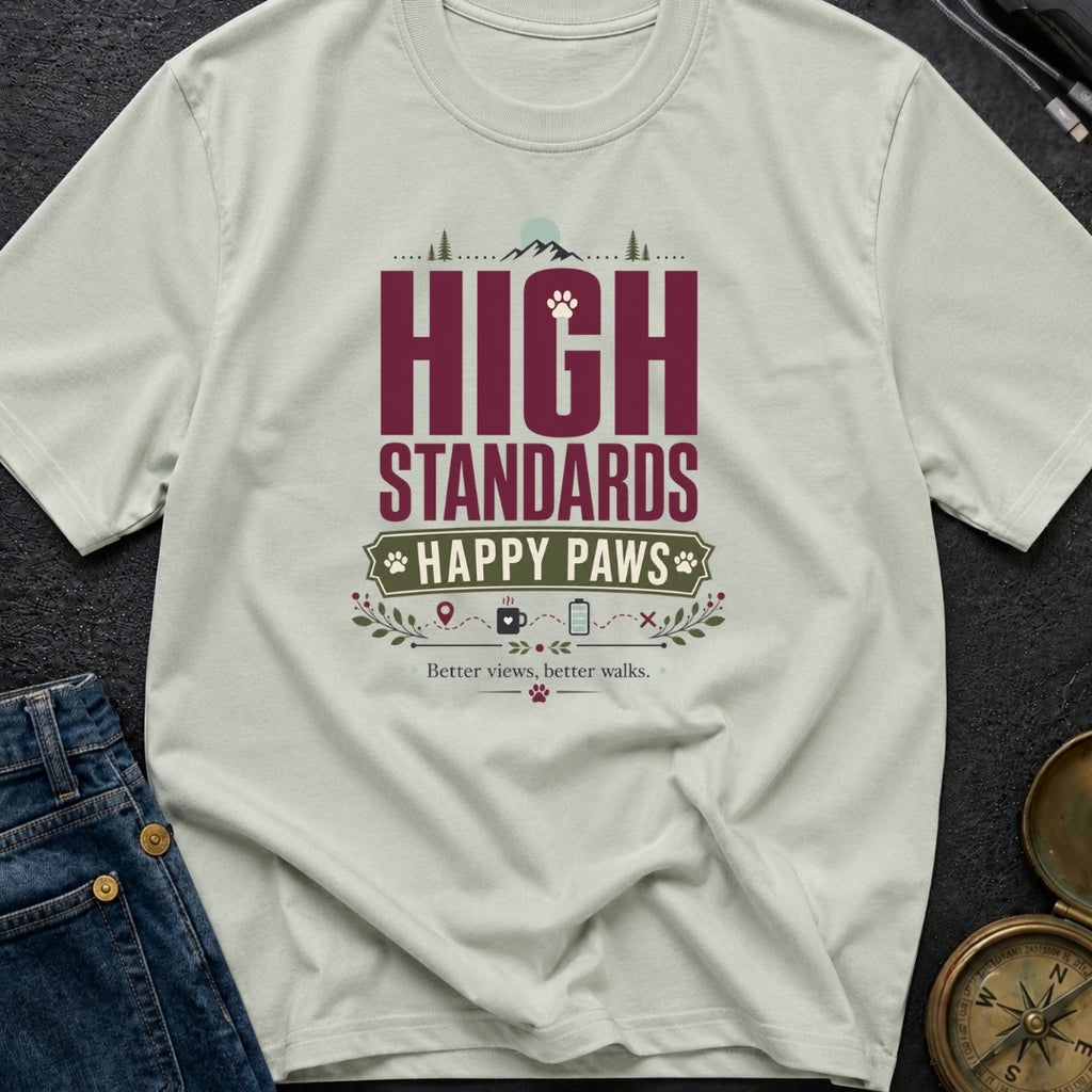 High Standards Happy Paws - T-Shirt