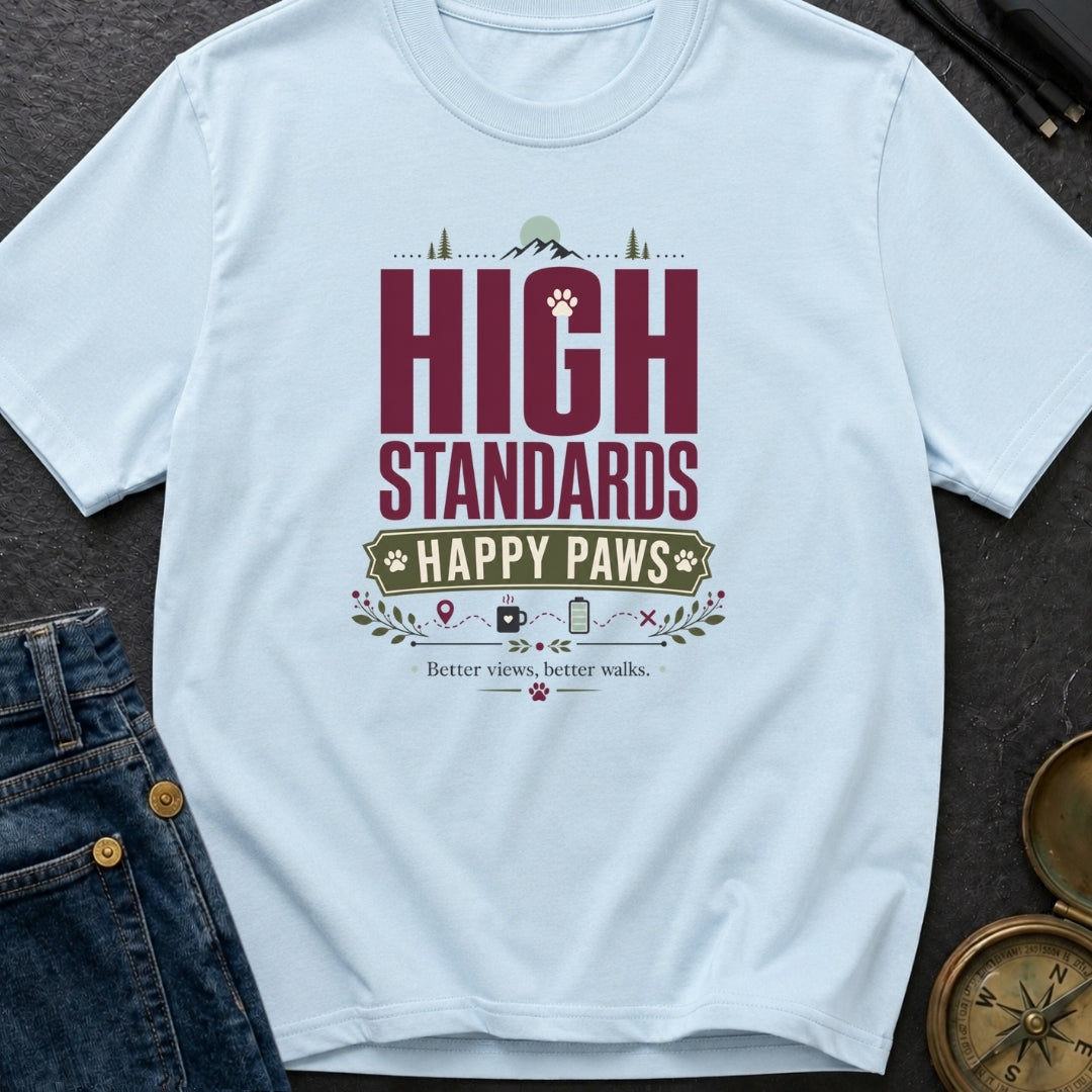 High Standards Happy Paws - T-Shirt