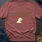 Home Moves Freedom Stays - T-Shirt