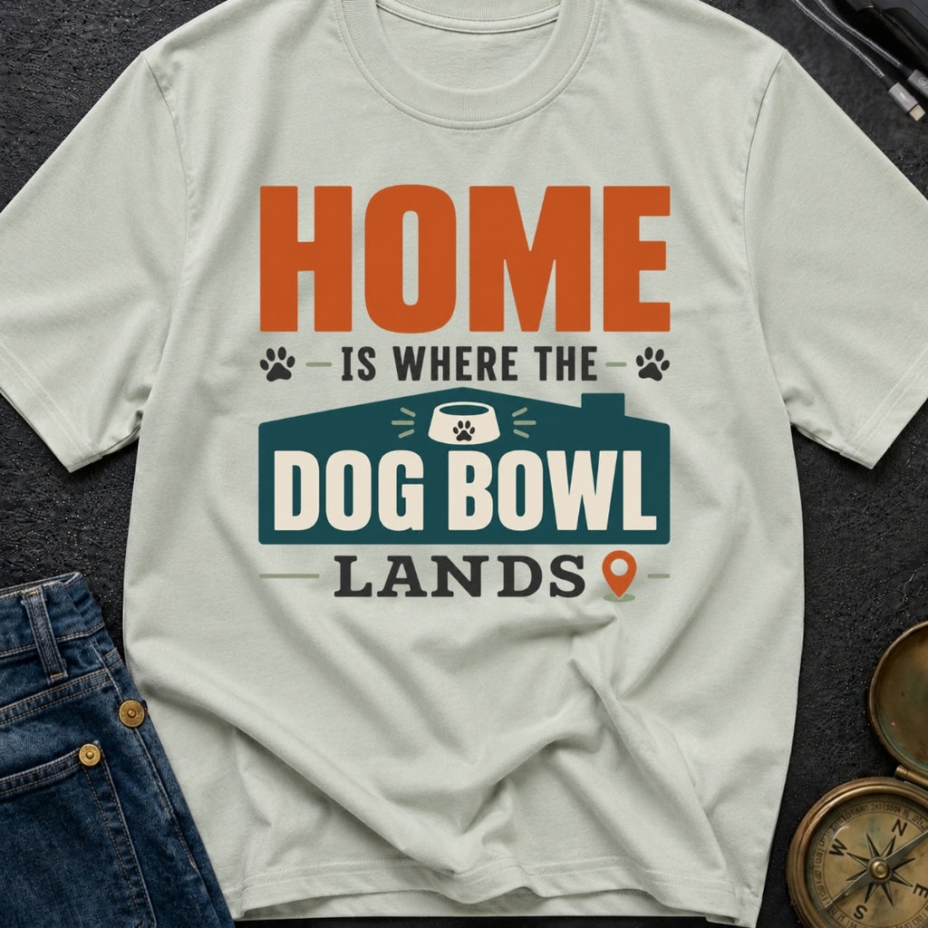 Where Dog Bowl Lands - T-Shirt