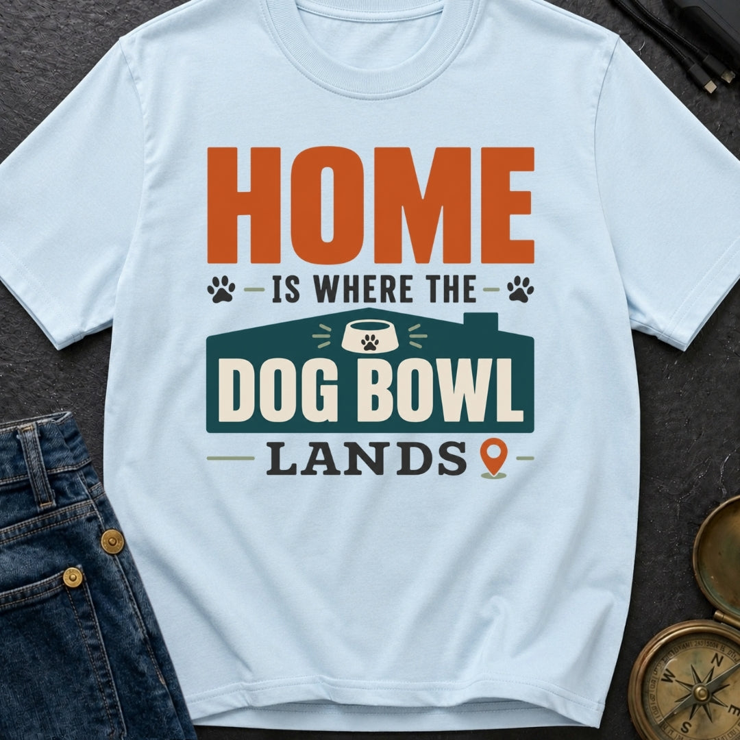 Where Dog Bowl Lands - T-Shirt