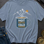Hot Coffee Cold Morning - T-Shirt