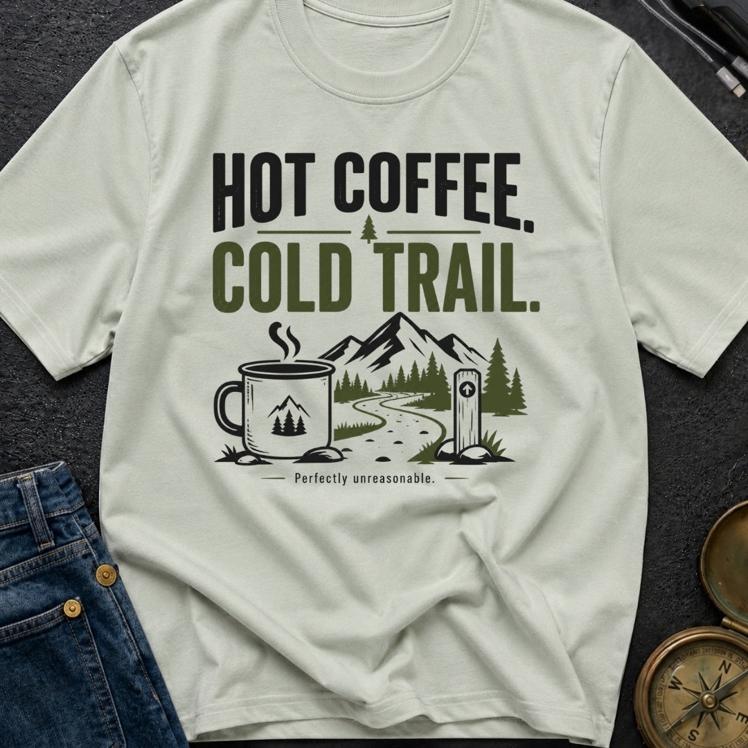 Hot Brew Cold Trail - T-Shirt