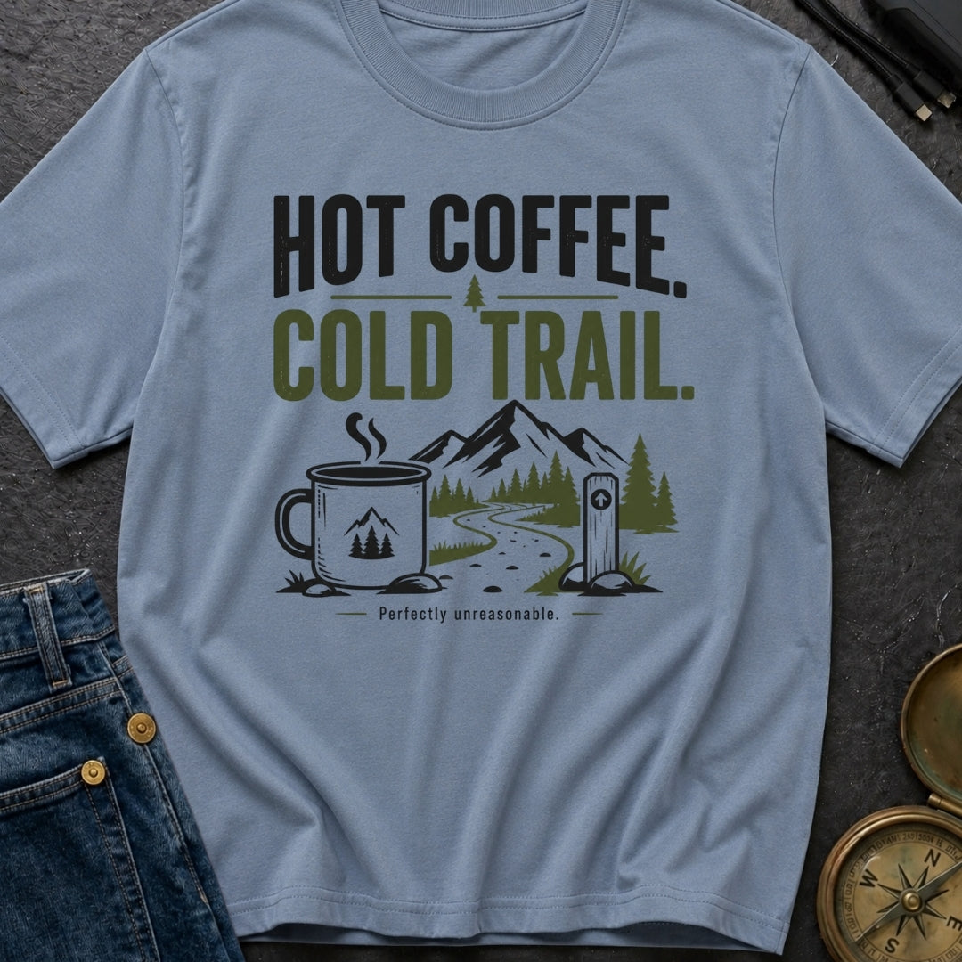 Hot Brew Cold Trail - T-Shirt
