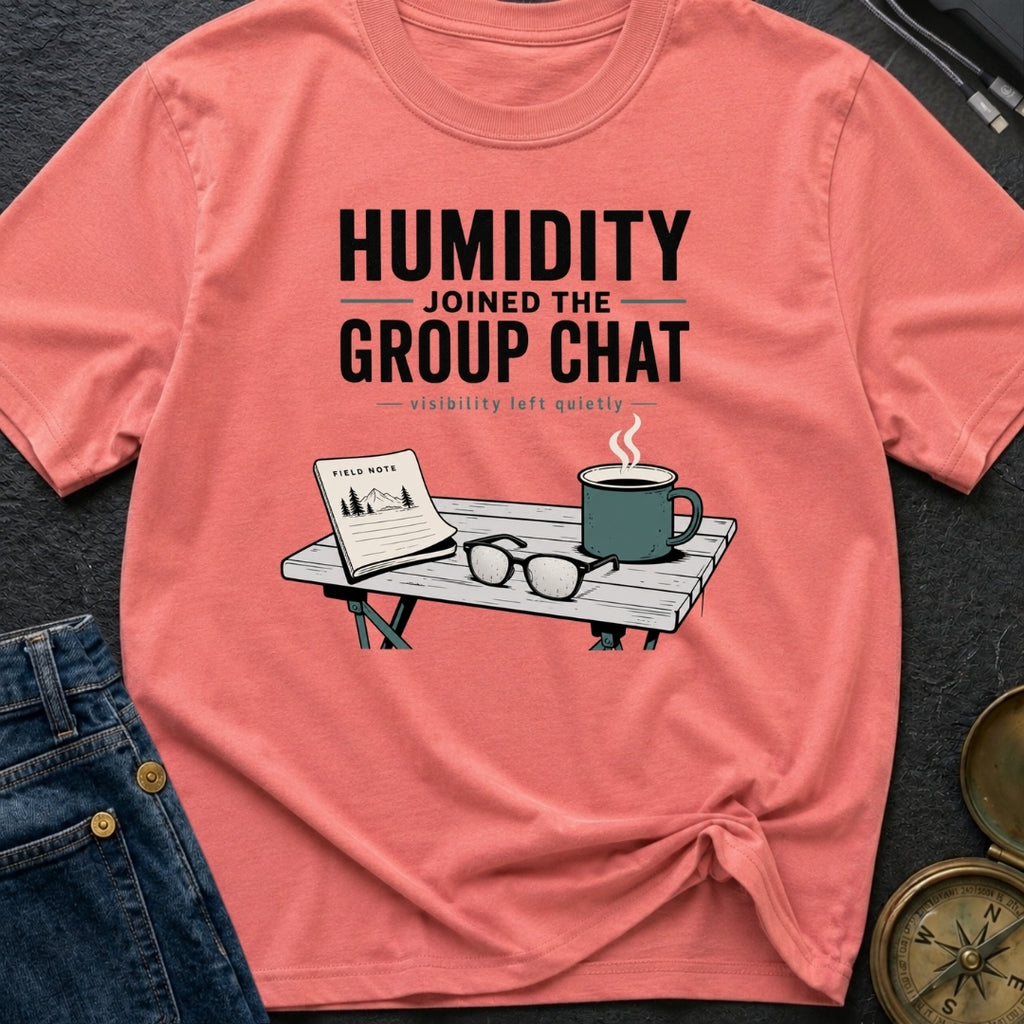 Humidity Joined The Group Chat - T-Shirt