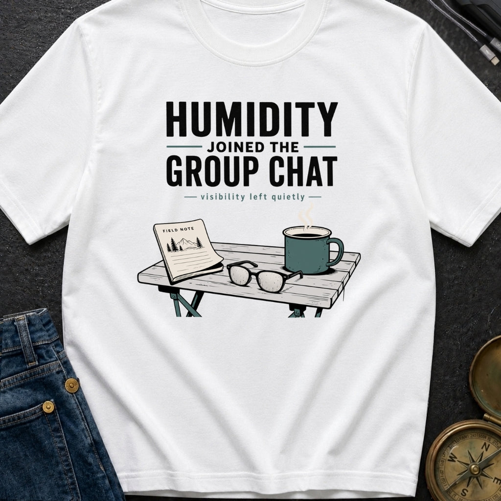 Humidity Joined The Group Chat - T-Shirt