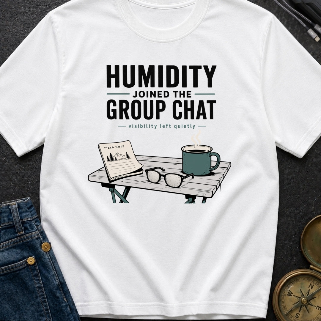 Humidity Joined The Group Chat - T-Shirt