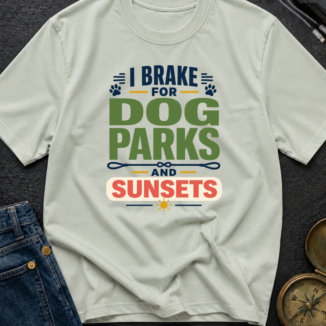 Chasing Sunsets And Tails - T-Shirt