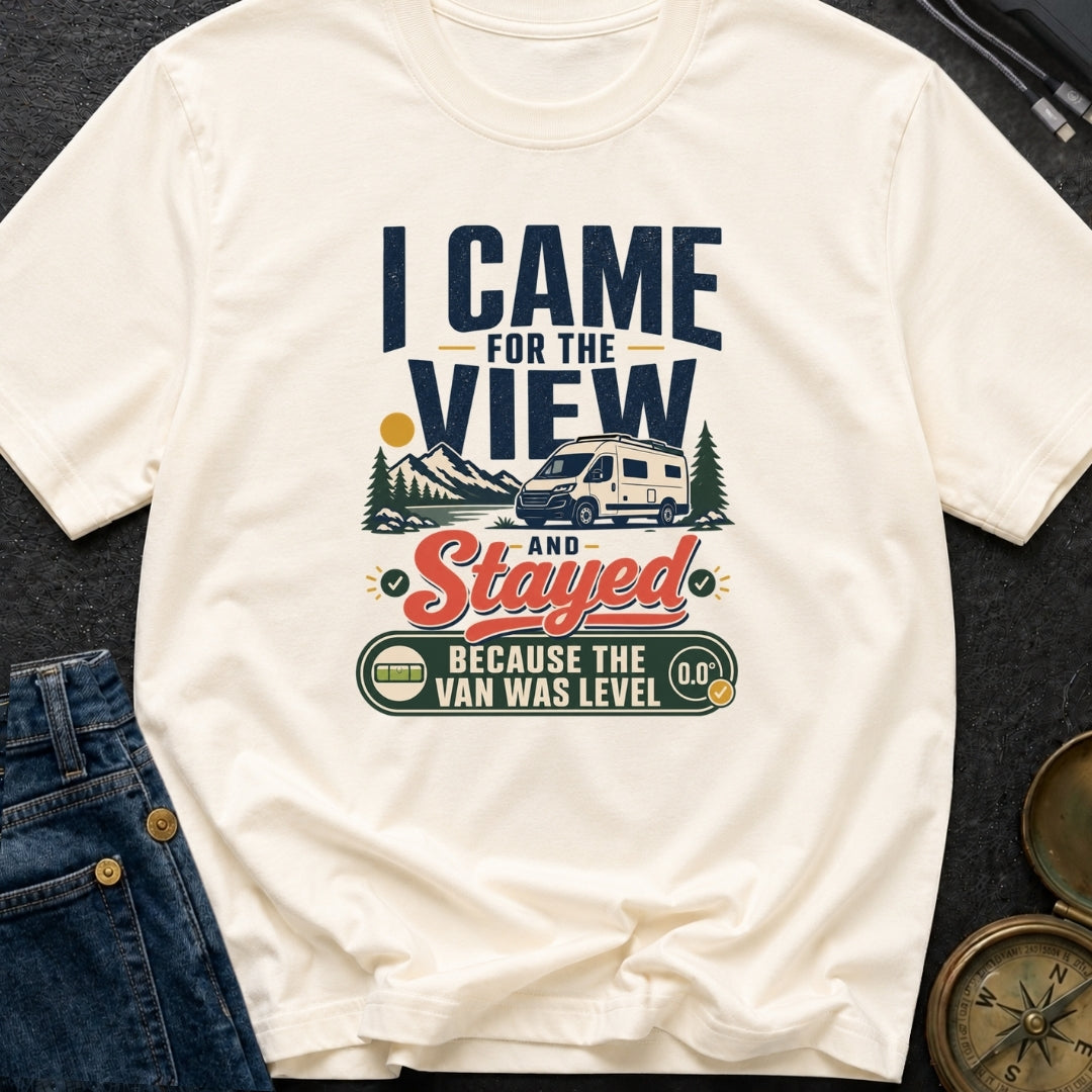 Stayed For The Level - T-Shirt