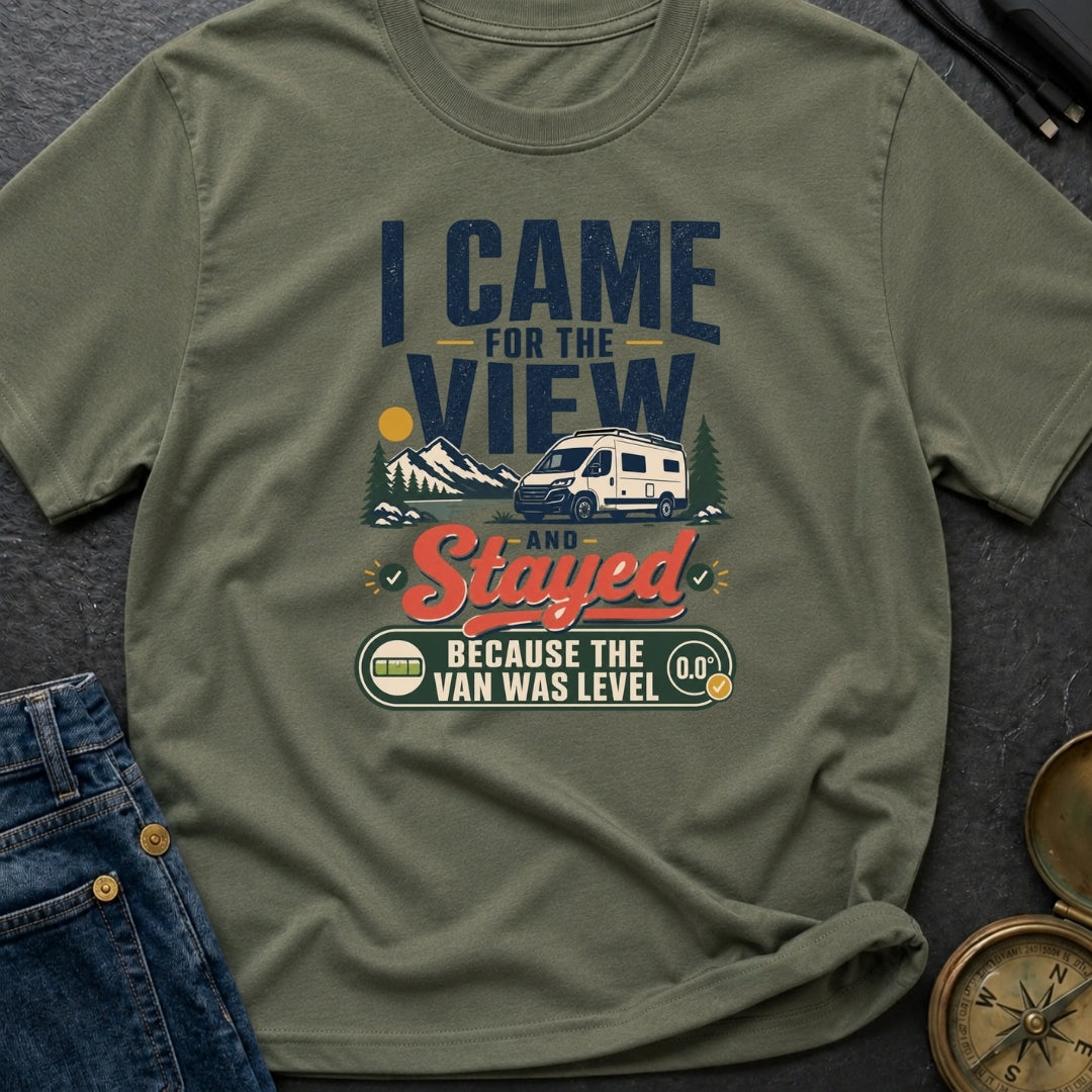 Stayed For The Level - T-Shirt