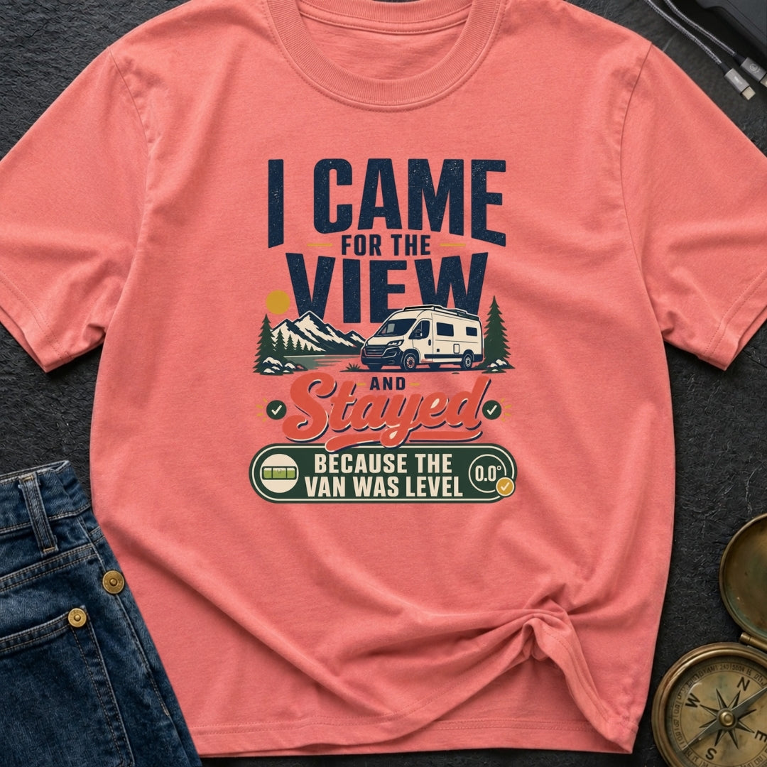 Stayed For The Level - T-Shirt
