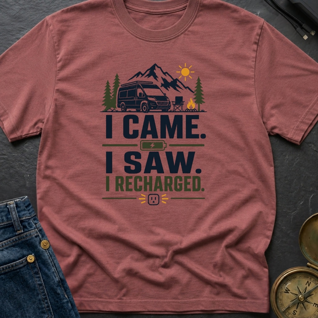 Came Saw And Recharged - T-Shirt