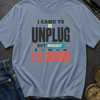 Unplugged But Still Wired - T-Shirt