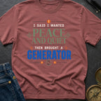 Loud Peace And Quiet - T-Shirt
