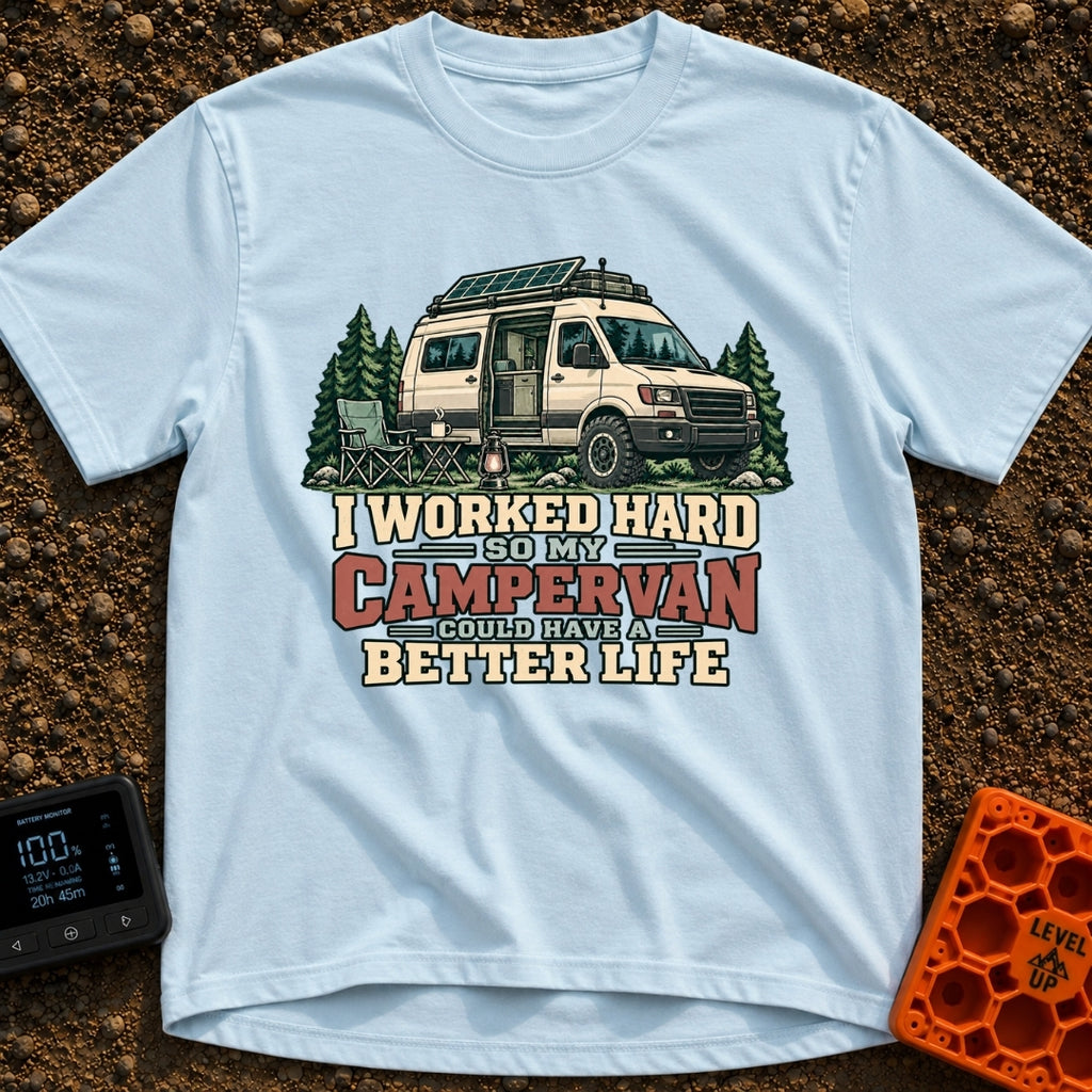 Working For My Campervan - T-Shirt