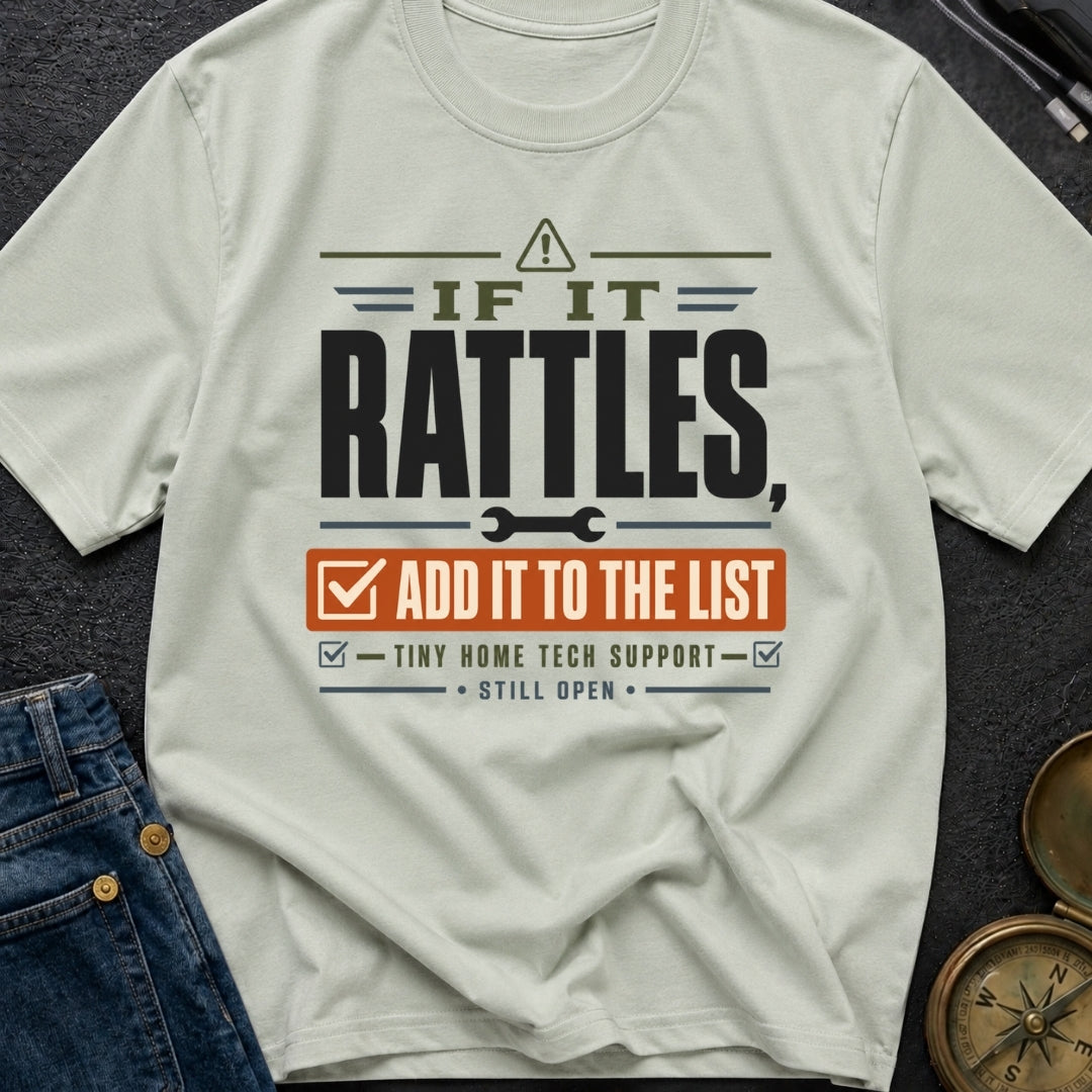 The Rattle List - T-Shirt