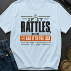 The Rattle List - T-Shirt