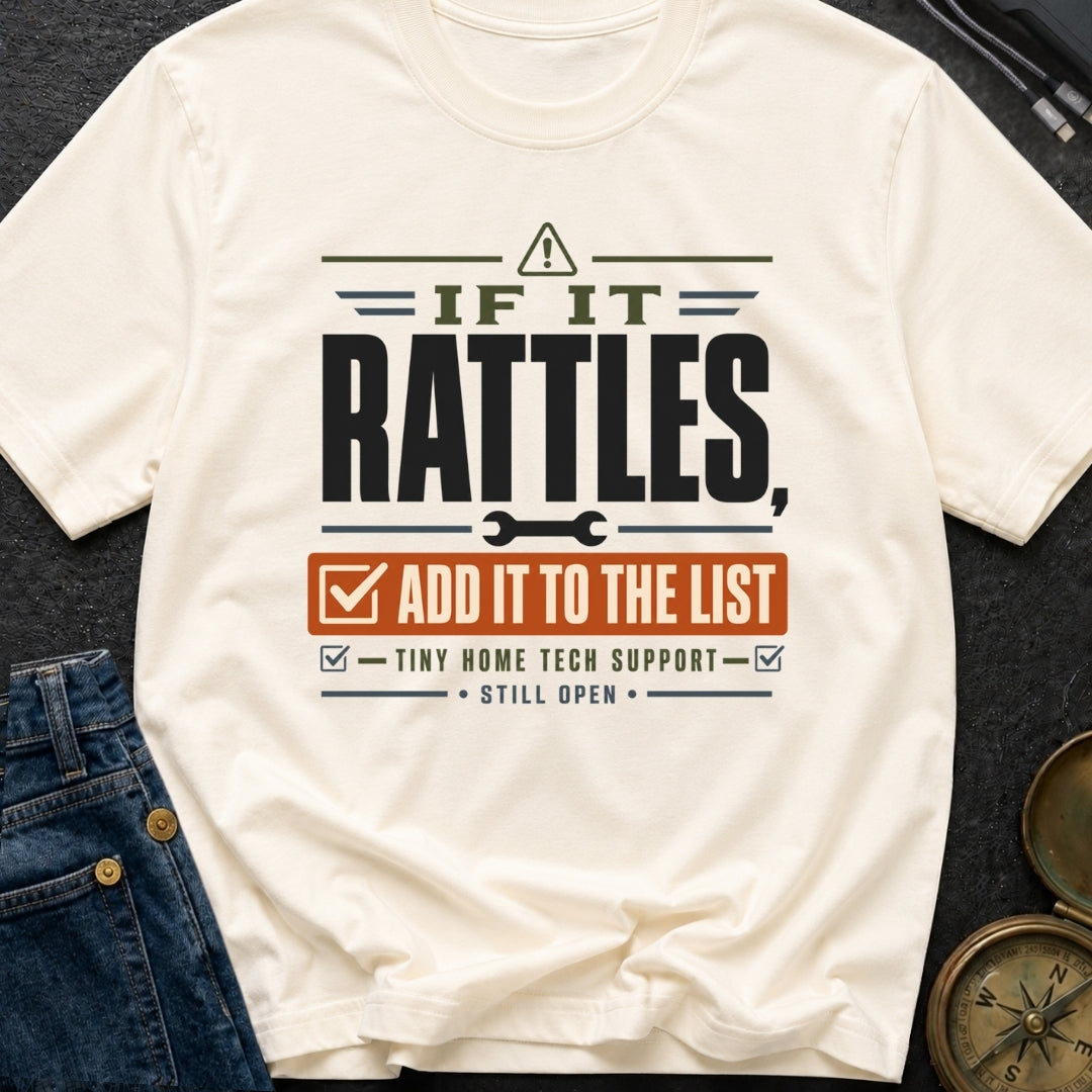 The Rattle List - T-Shirt