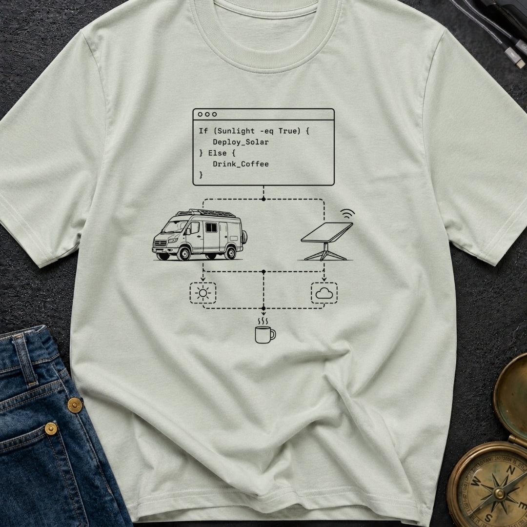 If Sunny Then Solar - T-Shirt