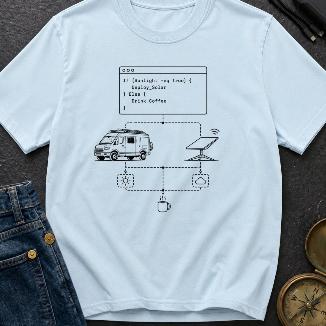 If Sunny Then Solar - T-Shirt