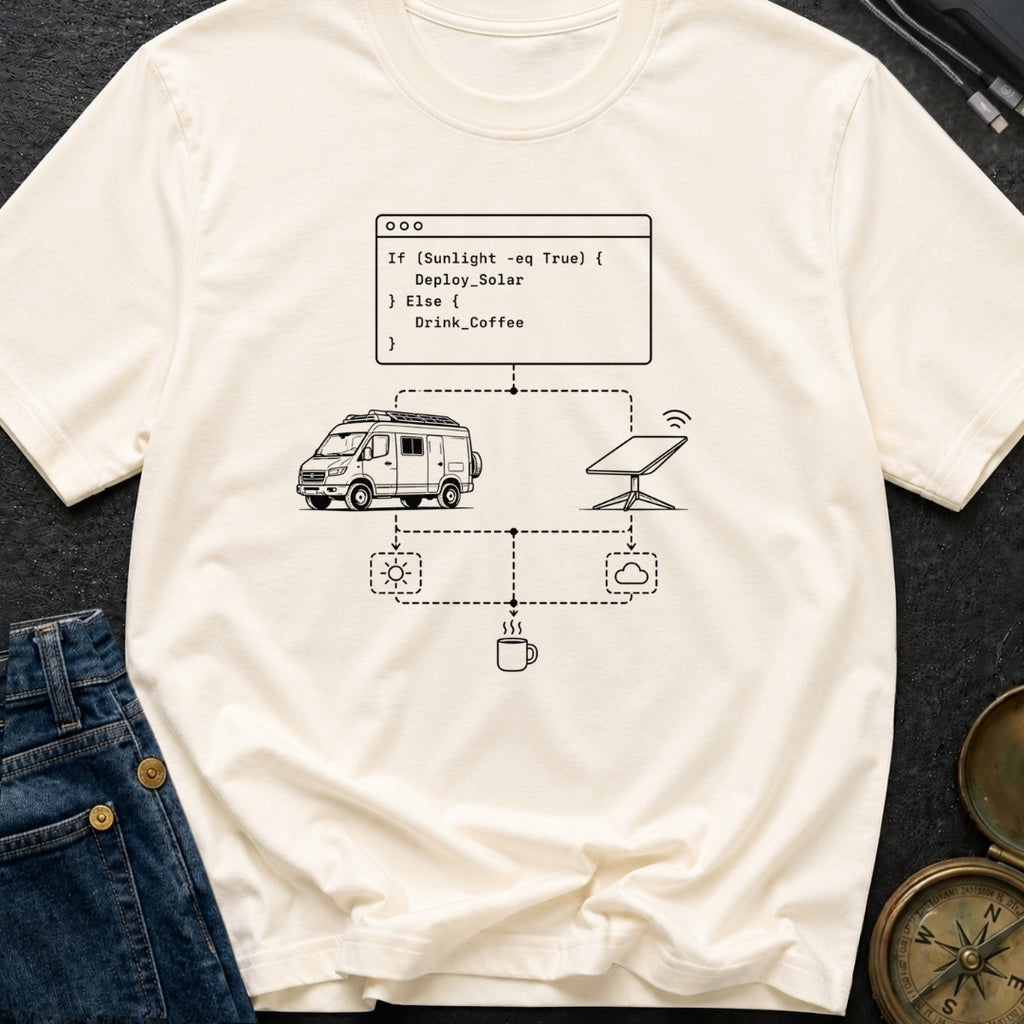 If Sunny Then Solar - T-Shirt