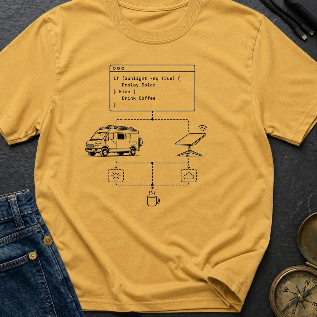 If Sunny Then Solar - T-Shirt