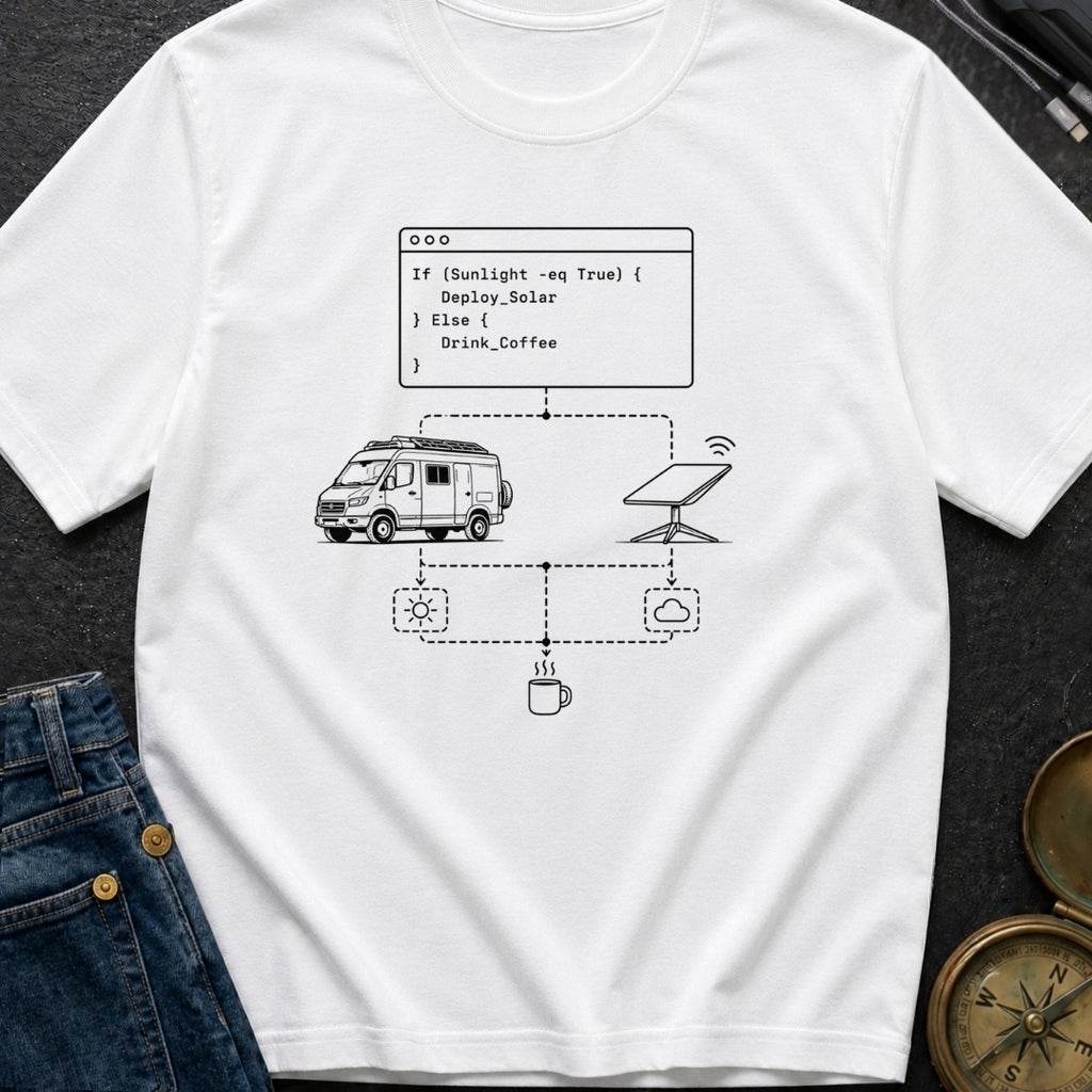If Sunny Then Solar - T-Shirt