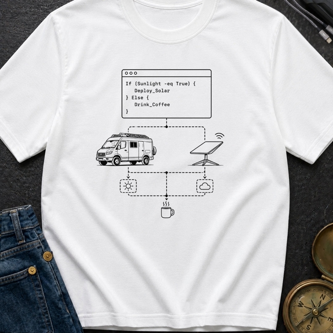 If Sunny Then Solar - T-Shirt