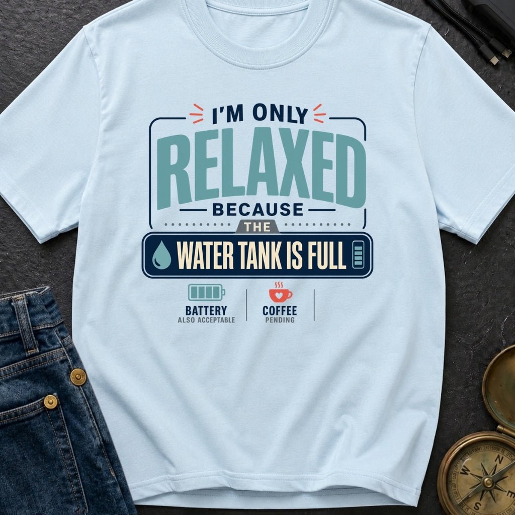 Only Relaxed When Full - T-Shirt