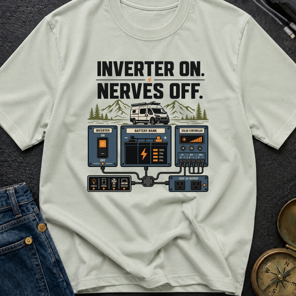 Inverter On Nerves Off - T-Shirt