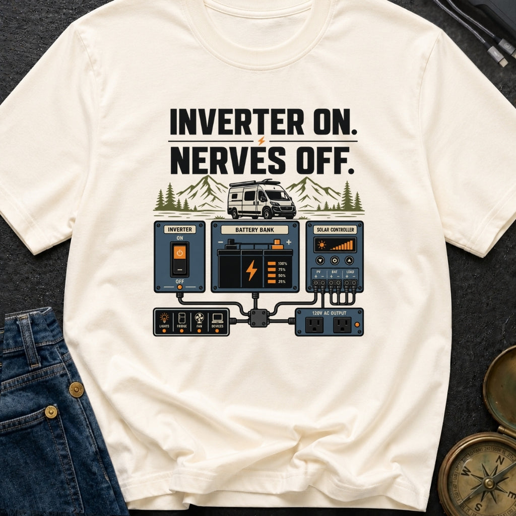 Inverter On Nerves Off - T-Shirt