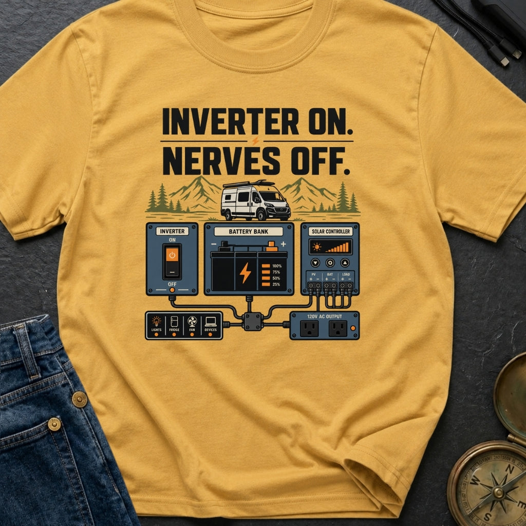 Inverter On Nerves Off - T-Shirt