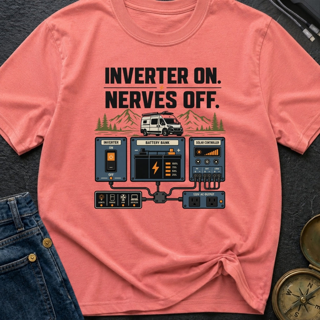 Inverter On Nerves Off - T-Shirt