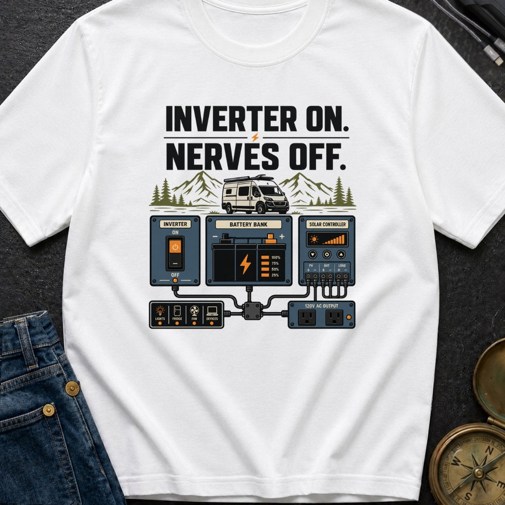 Inverter On Nerves Off - T-Shirt