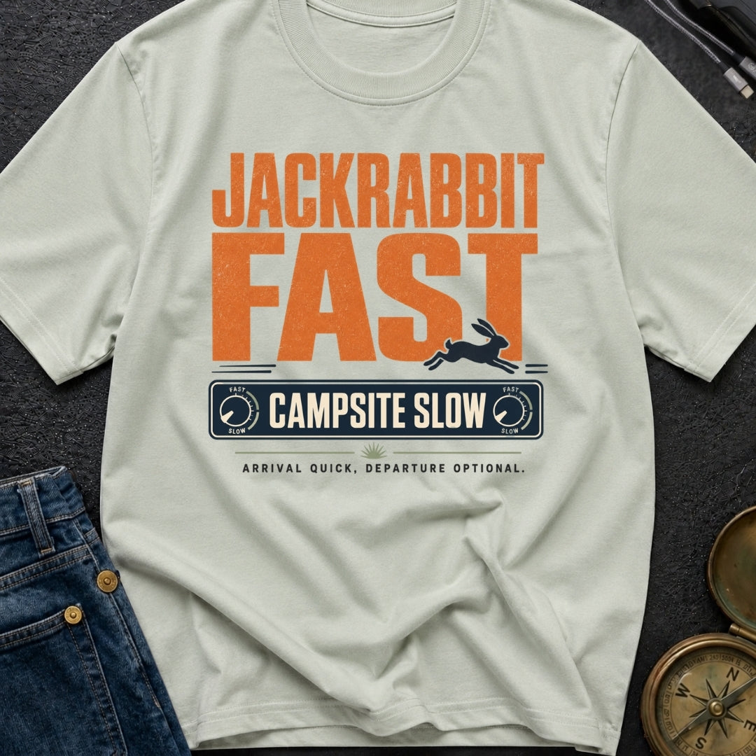 Jackrabbit Fast Camp Slow - T-Shirt