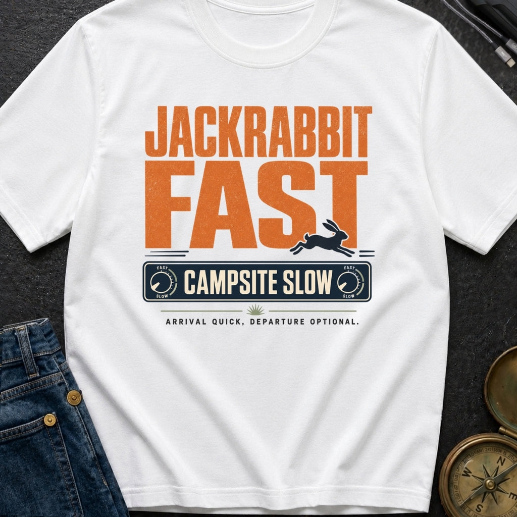 Jackrabbit Fast Camp Slow - T-Shirt