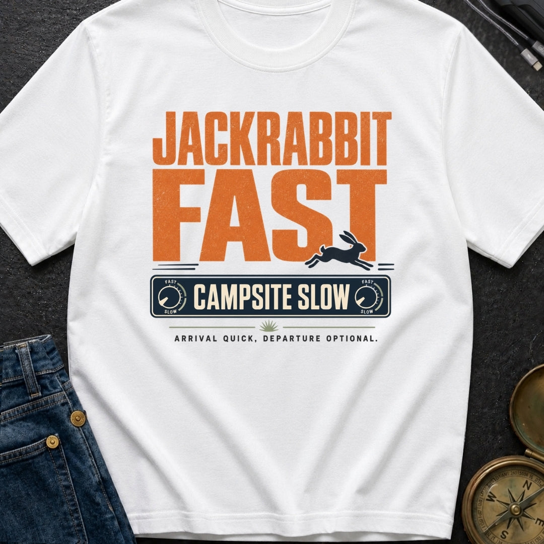 Jackrabbit Fast Camp Slow - T-Shirt