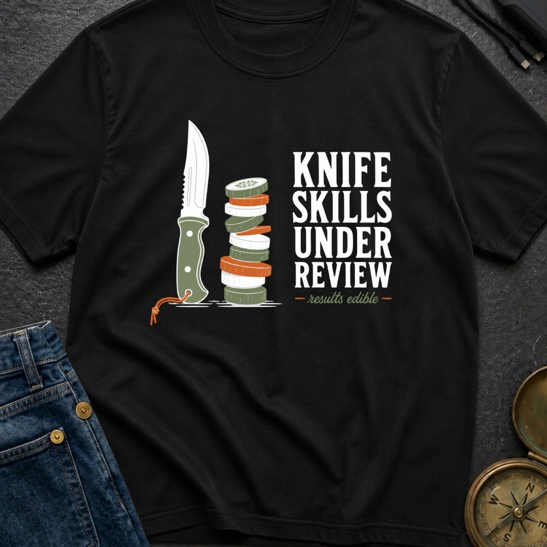 Knife Skills Under Review - T-Shirt